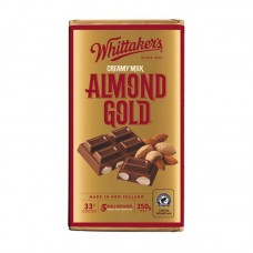 Whittaker's 惠特克 扁桃仁牛奶巧克力 250克(33%可可) Whittaker's 惠特克 扁桃仁牛奶巧克力 250克(33%可可)